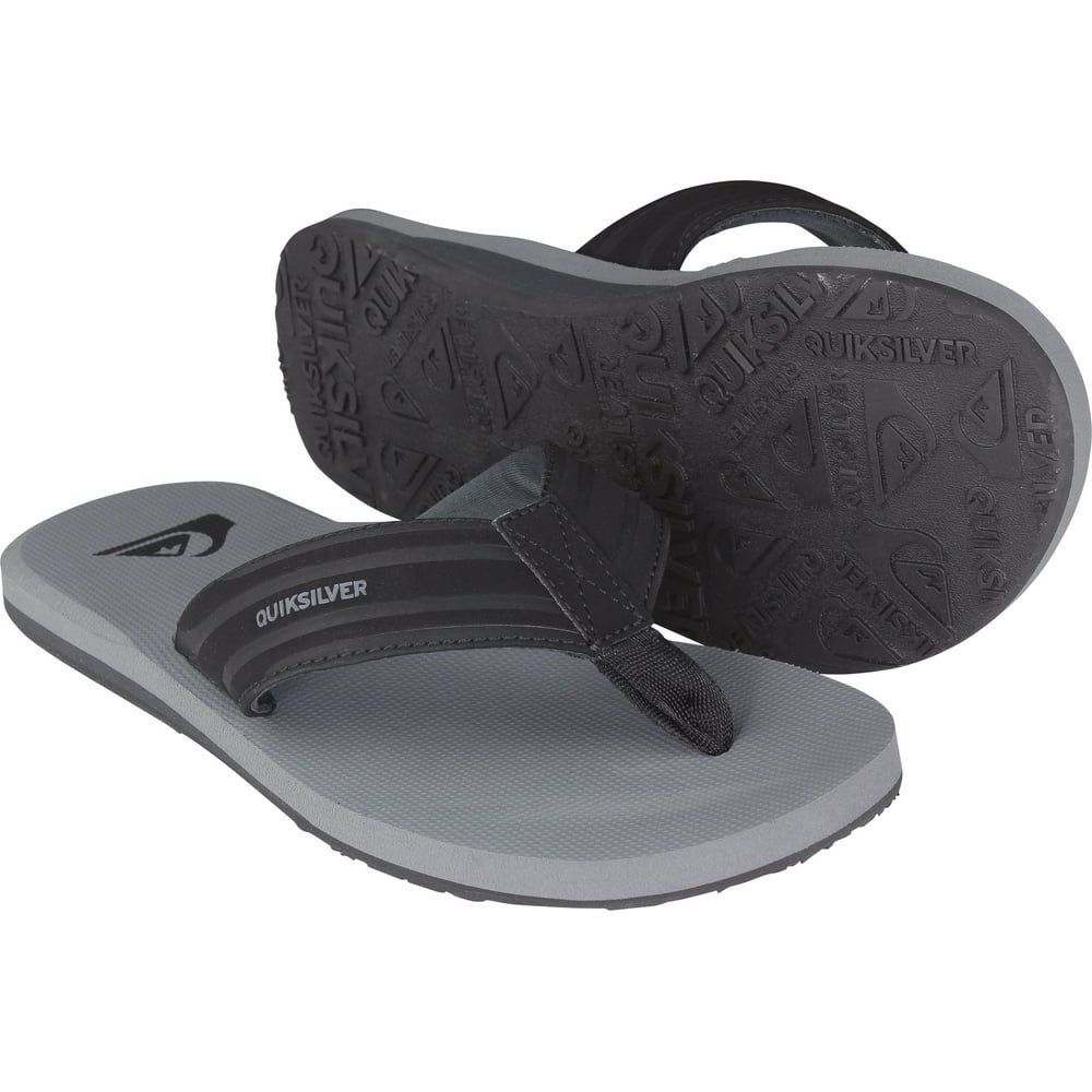 Quiksilver Quiksilver Mens Island Oasis Sandals Gray/Black
