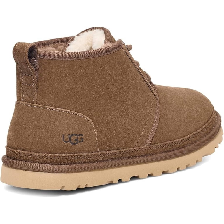 UGG Neumel 3236-HCK Chukka Boots Mens US 8 Brown Suede Wool Casual