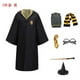 thumbnail image 3 of Capa de túnica mágica, disfraz de Potter, traje de Hermione, corbata, bufanda, varita, gafas, regalo de Godric, disfraz de Potter, ropa de fiesta de Halloween, 3 of 5