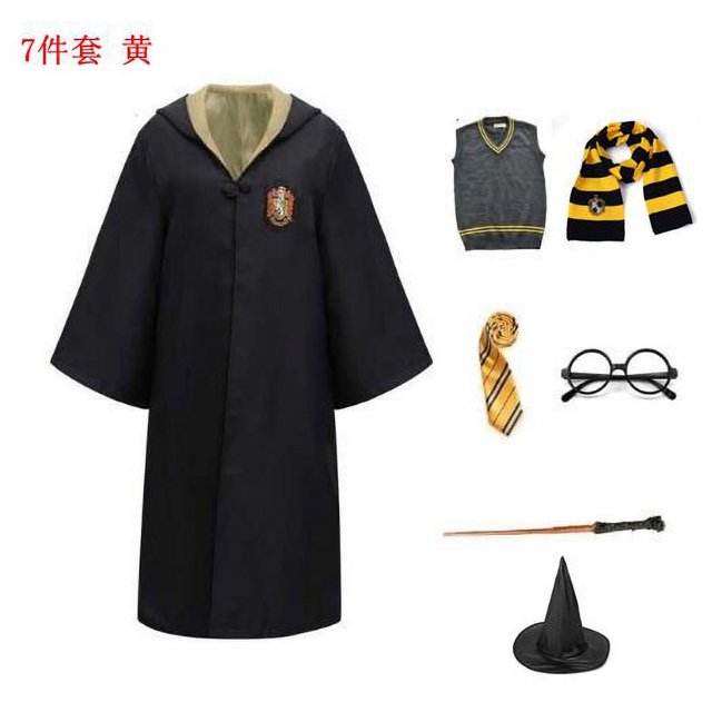 Capa de Hermione Granger de Hogwarts Potter para niñas y mujeres, disfraz de mago de Halloween, Cosplay