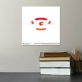 thumbnail image 2 of Gallery Pops NHL - Calgary Flames - Road Uniform Front Wall Art, Unframed Version, 12" x 12", 2 of 5