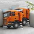 thumbnail image 3 of Scania R-Series Garbage Truck - Orange, 3 of 5