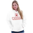 thumbnail image 4 of Made in Canada Maple Leaf Quality Hoodie Sweatshirt Women Men Brisco Brands X, 4 of 6