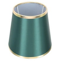 Worgeous Green Fabric Drum Lamp Shade for Table Lamps and Chandelier Decorative Light Cover 10.5 Inches