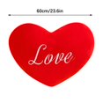 thumbnail image 2 of Puntoco Love Pillow Decoration Valentine'S Day Scene Decoration Girl Cute Heart Shaped Pillow, 2 of 2