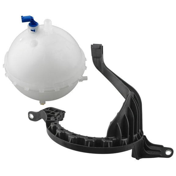 BOXI Coolant Reservoir With Cap & Sensor Fits for BMW 528i 528i xDrive 2.0L 2012-2016 | Replaces 17138614293 17137649733 17137619189