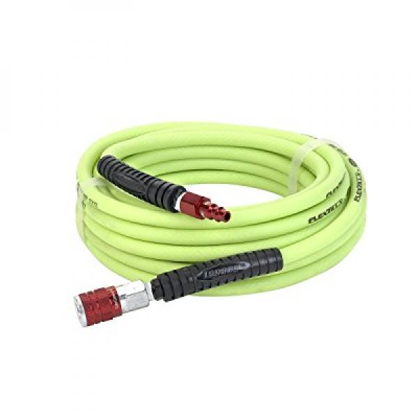 Flexzilla® Air Hose Kit, 3Piece, 1/4" x 25', Flexible Hybrid Polymer
