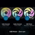 thumbnail image 2 of ARCTIC P12 PWM PST A-RGB 0dB - Case fan - 120 mm - black, 2 of 4