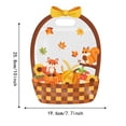 thumbnail image 3 of 50pcs Thanksgiving Bags Fall Goodie Bags with Handles Ziplock Basket Resealable Candy Bag for Thanksgiving Harvest Holiday Party Gift Wrapping Supplies Decoration Favor, 3 of 8