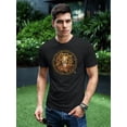 thumbnail image 2 of Leo Zodiac Woman T-Shirt Men -Image by Shutterstock, Male Large, 2 of 4