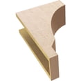 thumbnail image 6 of 6"W x 12"D x 18"H Classic Moab Rough Cedar Woodgrain TimberThane Corbel, Primed Tan, 6 of 6