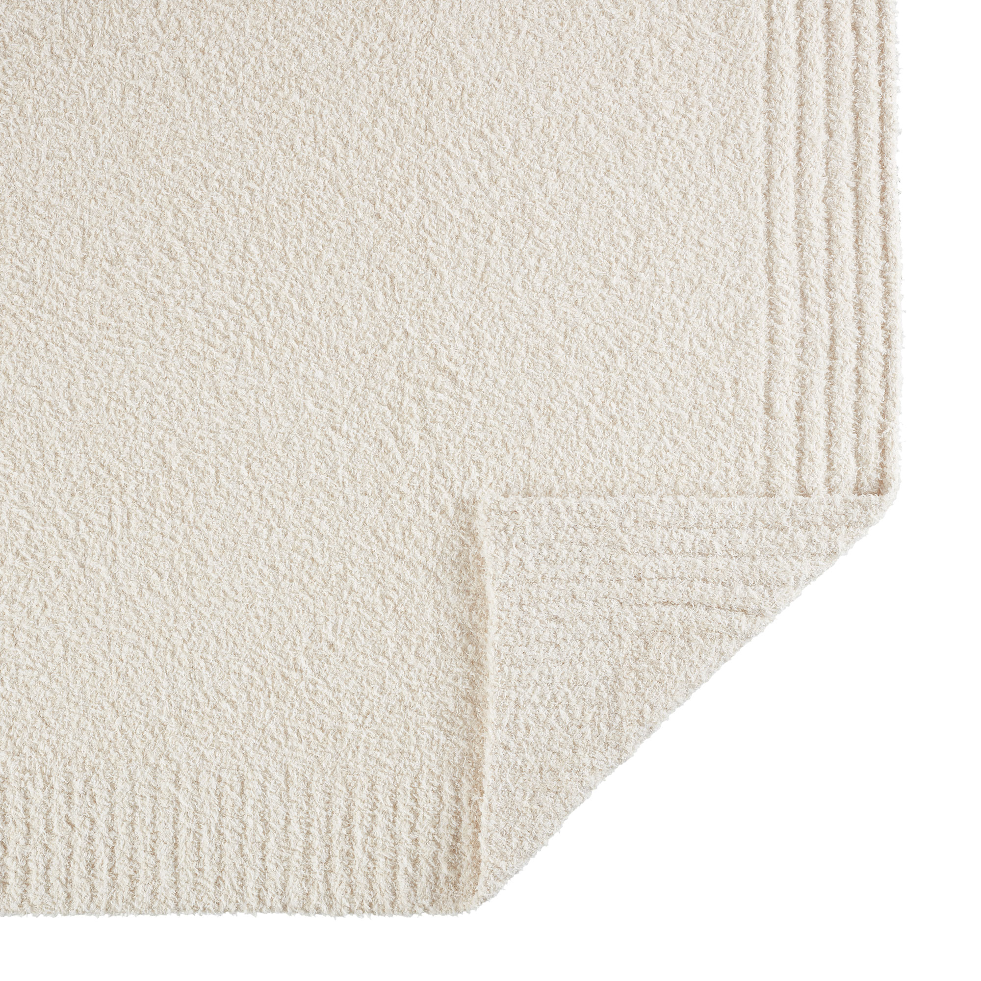 Better Homes & Gardens Cozy Knit Throw, 50"x72", Cream - image 3 of 5