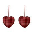 thumbnail image 1 of Specollect 6 Pcs Valentines Day Heart Pendant Red 3D Foam Hearts Wedding Party Decoration Romantic Ornament, 1 of 9