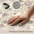 thumbnail image 6 of ODIKA 8'x10' Washable Area Rug Bathtub Decorative Ornate Frame Backing Shower Purple Bathroom for Dining Room, Large Office, Lounge, Non-Slip Chair-Friendly Mat, 6 of 7