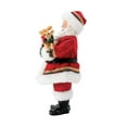 thumbnail image 4 of Department 56 Possible Dreams Santa Claus Double Deer Christmas Multicolor Figurine 10.5in H, 4 of 4