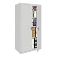 thumbnail image 2 of Steel Storage Cabinet with 4 Fixed Shelves, Dove Gray - 36"L x 18"W x 72"H, 2 of 2