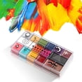 thumbnail image 3 of DPTALR 16 Color Face Body Paint Oil Painting Art Make Up Tool Party Kit, 3 of 9