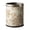 Beige, variant on Round Vintage Trash Can, 2.6 Gallon Open Top Trash Can Wastebasket, Luxurious Leather Trash Can with Inner Bucketfor for Living Room, Bedroom, Office