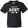 thumbnail image 3 of Inktastic I Love My Aunt with Arrow Youth T-Shirt, 3 of 5