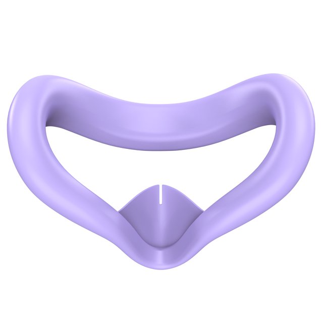 Couvre-visage en Silicone pour VR, Embouts d'Yeux pour Meta Quest 3S, Réduit les Fuites de Lumière, Anti-Saleté et Anti-Transpiration