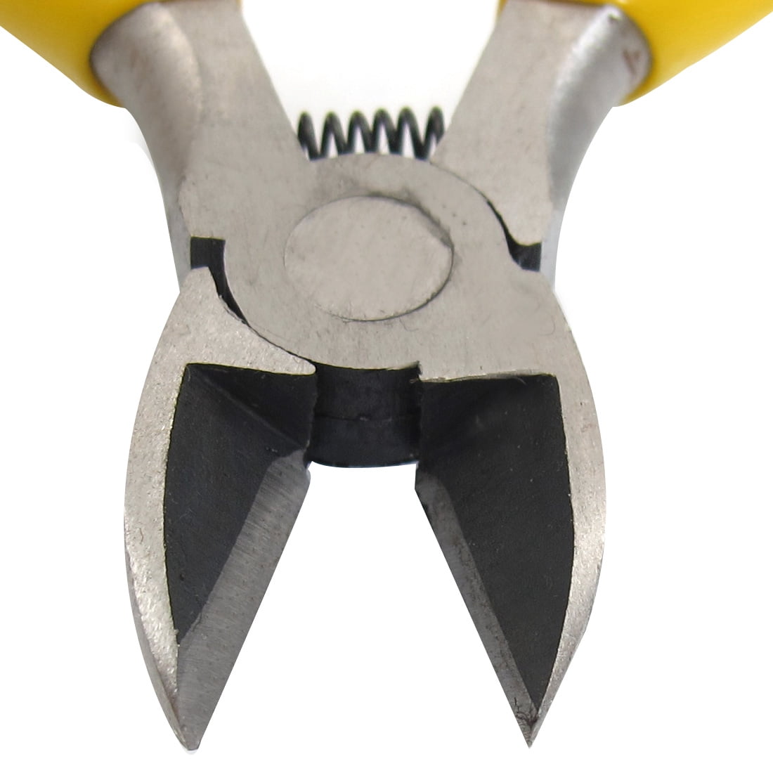 Unique Bargains 4.5" Length Metal Diagonal Cutting Pliers Wire Cutter Tool Yellow