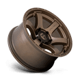thumbnail image 2 of Fuel D768 Rush 17X9 6X139.7 1Et 125.2Cb Matte Bronze Wheel, 2 of 3