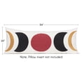 thumbnail image 2 of Sweet Jojo Designs Boho Moon Red Black Yellow Body Pillow Cover Case 54x20 (Pillow Not Included), 2 of 6