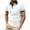 White, variant on WREESH Men's Color Block Henley Shirt Casual Button-Up Short Sleeve Top with V-Neck & Breathable Cotton for Everyday Wear