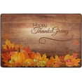 thumbnail image 4 of Dreamtimes Happy Thanksgiving Maple Area Rug 72x48in Autumn Rustic Pumpkin Non-Slip Floor Carpet Comfort Floor Mats Decor for Indoor Living Dining Room and Bedroom Area, 4 of 7