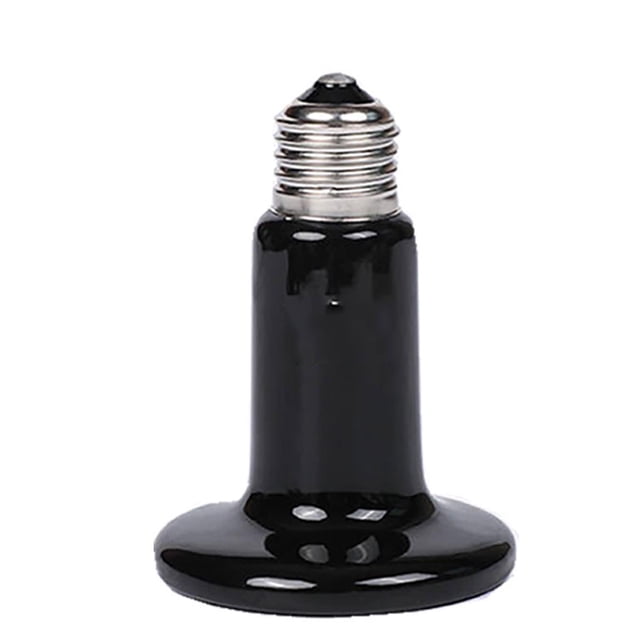 Sidaley Lámpara de calefacción para reptiles, lámpara infrarroja de cerámica de 25/75/100/200W, bombilla para reptiles, equipo de Control de Electrónica 25W