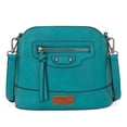 thumbnail image 5 of Wrangler Small Crossbody Bags for Women Shoulder Cute Purses and Handbags with Adjustable Strap, Turquoise, 5 of 9
