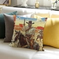 thumbnail image 3 of Bull Skull Cushion Covers, Hat Throw Pillow Covers, 3 of 5