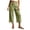 BC29_Light Green, variant on Wide Leg Palazzo Capri Pants for Women Lightweight Drawstring Loose Flowy Dressy Capris Casual Summer Bottoms With Pockets Light Purple S