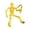 Yellow, variant on Skeleton Movable Model, Fully Poseable Action Figure with Weapons, 3D Assembly Kit for Display, 8 Styles Available for Collectors & Hobbyists