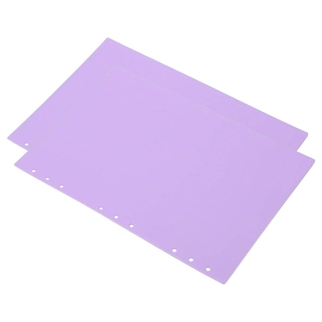 Presentation Cover, 20pcs Binding Presentation Covers Frosted Waterproof For Business Documents Taro Purple