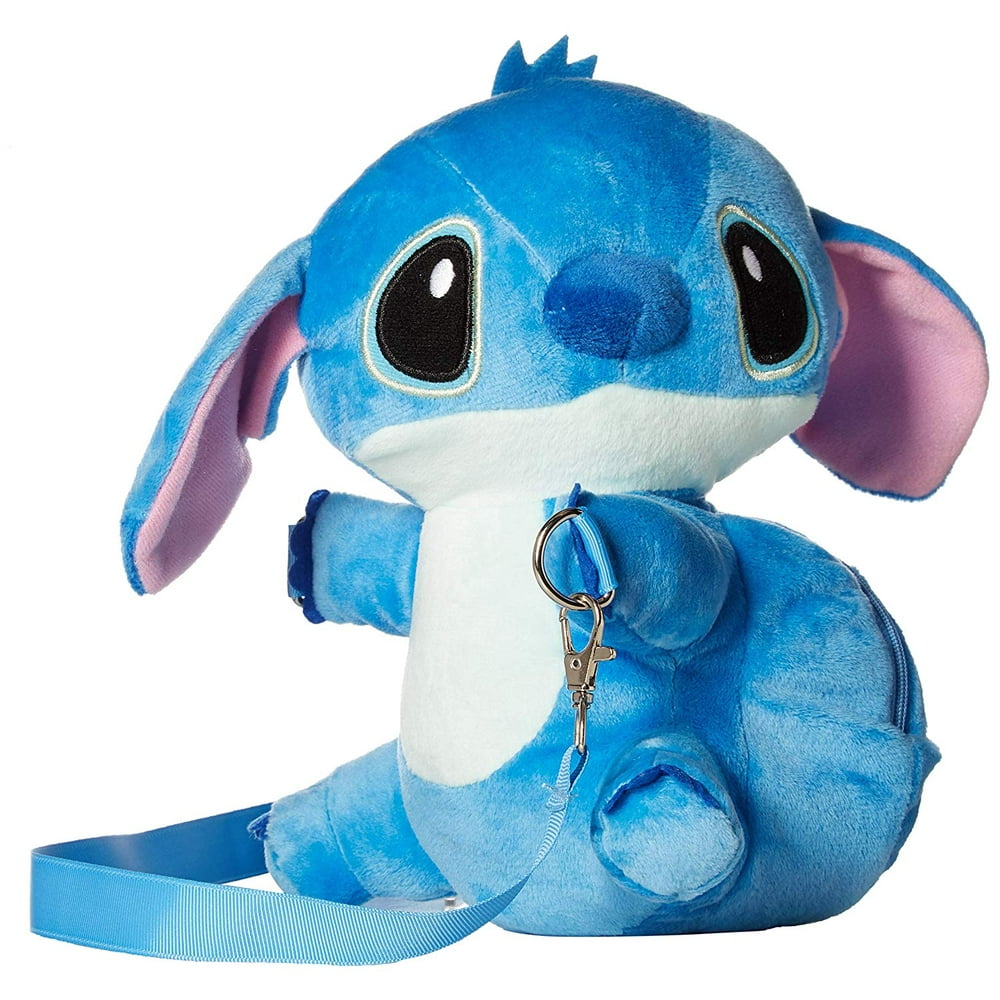 Disney Stitch Soft Plush Crossbody/Shoulder Mini Bag Toy With Coin