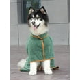 thumbnail image 4 of Dog Drying Coat Bathrobe Towel  Microfibre Material Fast Drying Absorbent Dog Bath Robe  Pet Quick Drying Moisture Absorbing With Adjustable Collar And Waist Towel, 4 of 5