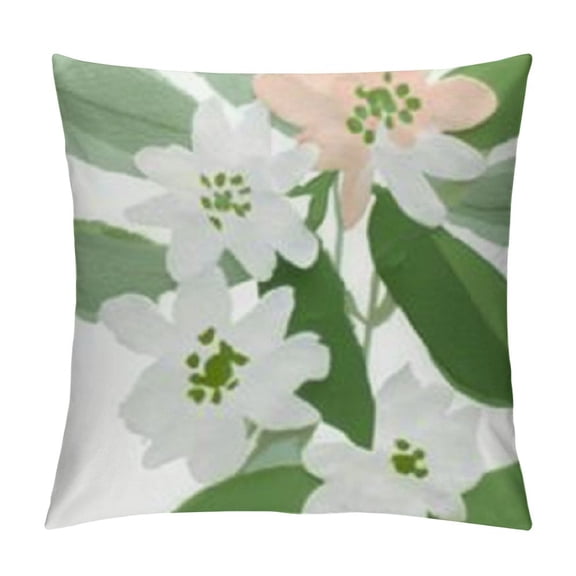 Outdoor Pillow Covers Colorful Floral Pillow Covers with Hidden Zipper Patio Furniture Pillows Decorative Outdoor Throw Pillows Waterproof for Home Decor