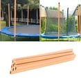 thumbnail image 4 of Trampoline Pole Protectors 6PCS - 16" Anti-Collision Foam Sleeves, 1.77 Inch Diameter Replacement Covers for Outdoor Trampoline Safety (Orange), 4 of 9