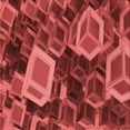 thumbnail image 1 of Ahgly Company Machine Washable Indoor Square Transitional Orange Area Rugs, 6' Square, 1 of 7