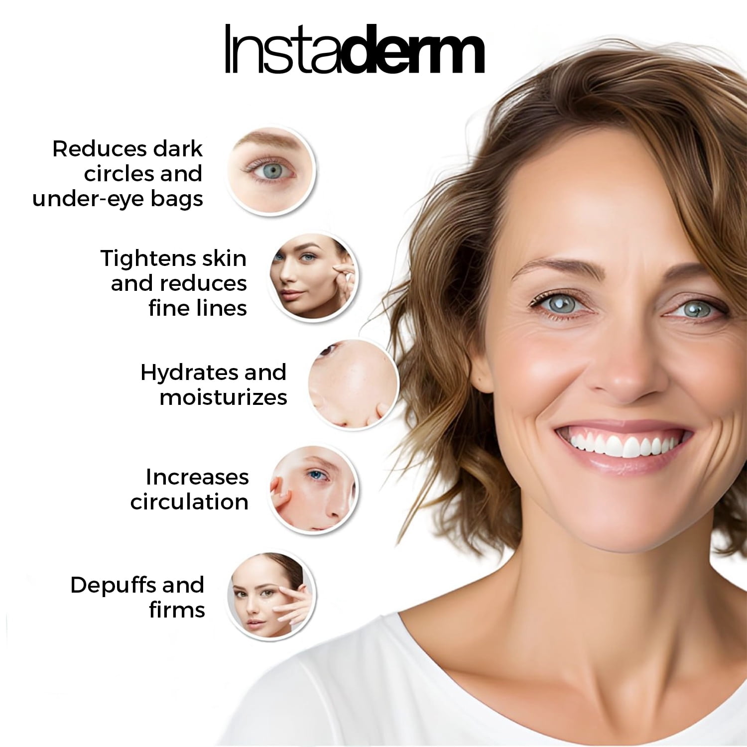 Eye Repair Cream–Reduces the Appearance of Dark Circles, Puffiness, Under Eye Bags, Fine Lines & Wrinkle, Anti-Aging Formula with Niacinamide Visibly Smooth, Brighten, & Hydrate Skin.
