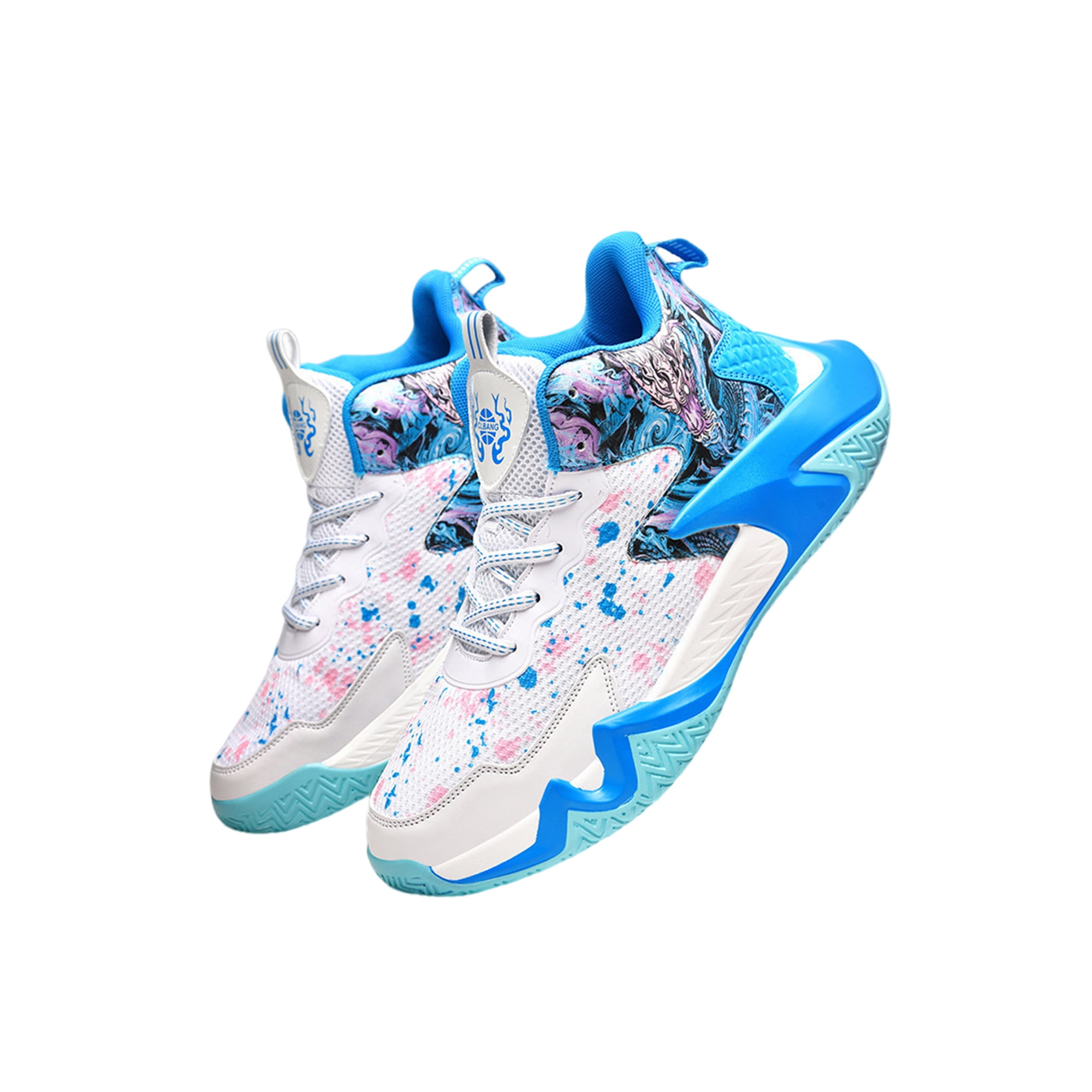 Avamo Youth Running Shoe Durable Basketball Shoes Sport Sneakers Fashion Trainers Outdoor Blue 8 Walmart
