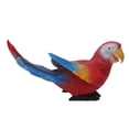 thumbnail image 2 of Ornement Réaliste de Sculpture de Perroquet d'Ara Rouge - Statue Décorative Imperméable d'Oiseau de Résine Synthétique pour le Jardin, Cour, Balcon, 2 of 5