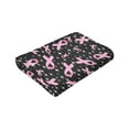 thumbnail image 6 of Kll Fleece Blanket Plush Throw Blanket Breast Cancer Awareness,Soft Fuzzy Cozy Flannel Blanket For Couch Sofa Bed.(40"X30"), 6 of 9