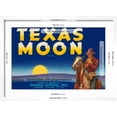 thumbnail image 5 of Art.com Packing Crate Label, Texas Moon Art Print, White Frame Wall Art, 23" x 17", 5 of 5