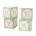 thumbnail image 1 of Balloons Boxes with BABY Letters for Baby Shower, Birthday Balloon Blocks Decorations for 1st Baby Shower, Gender Reveal Party, Newborn Photo Props Green, 1 of 8