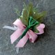 thumbnail image 5 of Ramillete de flores Té Rosa Clavel Boutonniere Pin Accesorio de recepción Púrpura rosado Gloria Ramo de Boutonniere de boda, 5 of 7