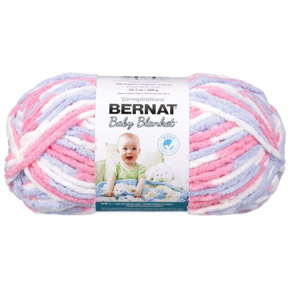 Bernat® Fil Baby Cover™, Polyester #6 Super Volumineux, 10,5oz/300g, 220 Yards