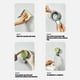 thumbnail image 5 of Ganchos De Ventosa De Plástico 1Pcs Suction Cup Hooks Vacuum Strong Non Marking Plastic Storage Without Punching for Household Bathroom Kitchen Door 3.98x2.28x1.34" JASKFLY, 5 of 9