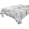 thumbnail image 1 of Marble Gray Table Cover Abstract Texture Table Cloth 60x60 Inch,Washable Tablecloth for Square Tables,Home Decoration Outdoor Tablecloth, 1 of 7